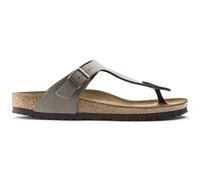 Birkenstock, ,Shoes ,Donna ,Beige ,42 EU Sandali Gizeh Birko-Flor Nubuck