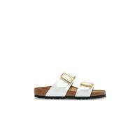Birkenstock, ,Shoes ,Donna ,Bianco ,38 EU Slides Sydney Cuscino Fibbia