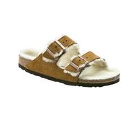 Birkenstock, ,Shoes ,Donna ,Marrone ,36 EU Sandali Arizona Shearling Narrow