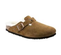 Birkenstock, ,Shoes ,Donna ,Marrone ,40 EU Zoccoli Boston Shearling