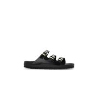 Birkenstock, ,Shoes ,Donna ,Nero ,37 EU Florida Fresh Slides