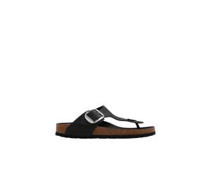 Birkenstock, ,Shoes ,Donna ,Nero ,37 EU Gizeh Big Buckle Slides