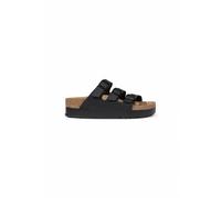 Birkenstock - birkenstock florida 1029737 platform black vegan birko flor - 39