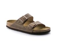 Birkenstock, ,Shoes ,Uomo ,Marrone ,41 EU Arizona Sandali in Pelle Oliata Stretti