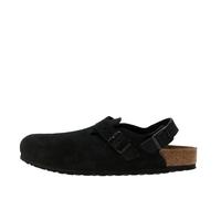Birkenstock, ,Shoes ,Uomo ,Nero ,41 EU Tokio II Suede Regular Fit
