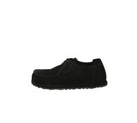 Birkenstock - Utti - Scarpe stringate unisex in camoscio nere-Nero 46