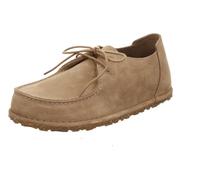 Birkenstock Utti Lace Suede Leather men Casual Shoes brown in taglia:45