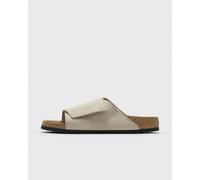 Birkenstock Solana VL Suede Leather men Sandals & Slides white in taglia:44