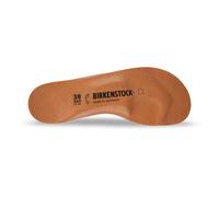 BIRKENSTOCK SOLETTE MORBIDE IN LATTICE RIVESTITE IN PELLE UNISEX FUSSBETT-SOHLE