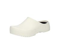 BIRKENSTOCK Super Birki Fusion Zoccoli, bianco, 10-10.5