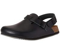 Birkenstock Tokio Leder - Ciabatte Unisex Adulto, Nero (Schwarz), 41
