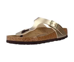 Birkenstock - Tongs Gizeh Birko-flor Vernis Old Rose, Sandali Donna