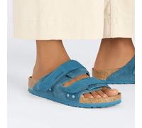 BIRKENSTOCK UJI LEATHER CIABATTE UOMO DONNA UNISEX IN PELLE