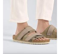 BIRKENSTOCK UJI LEATHER CIABATTE UOMO DONNA UNISEX IN PELLE