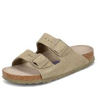 Birkenstock Unisex Arizona Soft Footbed Khaki Oiled Leather 37 R EU Women's 6-6.5 US/Men's 4-4.5 US