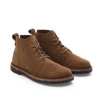 BIRKENSTOCK UPPSALA MID DARK TEA SCARPE PELLE SCAMOSCIATA DESERT BOOTS MARRONE C