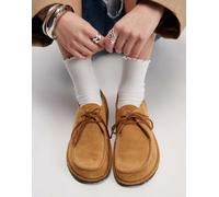 Birkenstock - Utti Lace - Scarpe stringate unisex in camoscio marrone sughero 36