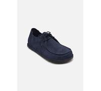 Birkenstock - Utti Lace Suede - Regular Blu - Mocassini 40 Blu