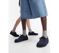 Birkenstock - Utti - Scarpe in camoscio blu navy con lacci 43