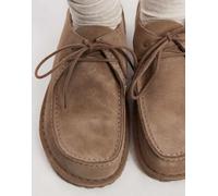 Birkenstock - Utti - Scarpe stringate unisex grigio tortora-Marrone 43