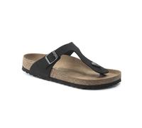 BIRKENSTOCK Vegan Gizeh nero Donna ciabatte infradito fibbia regolabile - Colore: Nero, Taglia: 36