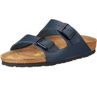 Birkenstock Women's Arizona Narrow Fit Buckle Sandal Blue-Blue-7