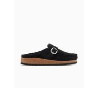 BIRKENSTOCK Sabot BUCKLEY W - EU 36.0 - SHEARLING BLACK-SUEDE LEATHER