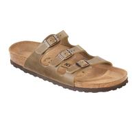 Birkenstock - Women's Florida Soft Footbed Leather Oiled - Sandali EU 42 - Regular beige/marrone