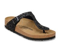 Birkenstock - Women's Gizeh Synthetic - Sandali EU 37 - Regular marrone/nero