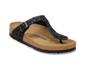 Birkenstock - Women's Gizeh Synthetic - Sandali EU 40 - Regular marrone/nero
