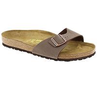 Birkenstock Women's Madrid Birko-Flor Sandal (Brown/36 EU)
