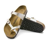 Birkenstock Womens Mayari Graceful Pearl White Birko-Flor Sandals 40 EU