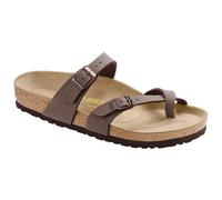 Birkenstock Womens Mayari Open Toe Casual Slide Sandals, Mocha, Size 11.0
