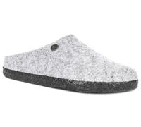 Birkenstock Zermatt Woolfelt Lattice Sherling Zoccoli Uomo Sandalo Grigio Chiaro