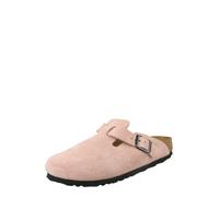 Birkenstock - Boston Suede - Narrow Rosa - Zoccoli 38 Rosa