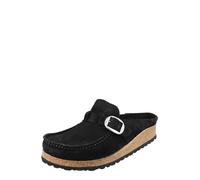 BIRKENSTOCK Zoccoletto 'Buckley' nero / argento Donna BIRKENSTOCK 36