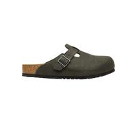 Birkenstock - Zoccoli in infeltrito di Lana - Boston Wool Regular Thyme per Uomo - Taglia 43 - Verde