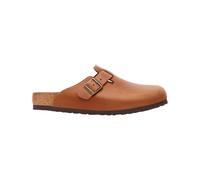 Birkenstock - Zoccolo in cuoio Nubuck oliato - Boston Oiled Leather Regular Cognac per Uomo in Pelle - Taglia 43 - Marrone