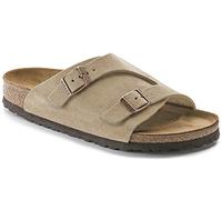 Birkenstock Zrich 50461, Sandali unisex adulto, Beige (Taupe), 44 (stretta)