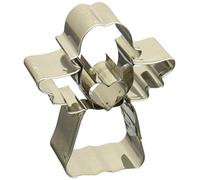 Birkmann 1010644010 Formina per Biscotti, Acciaio, Grigio, 4 x 4 x 5 cm