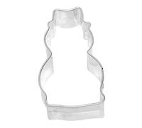 Birkmann 1010706210 Stampino Pupazzo di Neve 6,5 cm, Plastica, Grigio, 5 x 3 x 2 cm