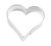 Birkmann 130104 - Stampo per biscotti a forma di cuore, 6,5 cm