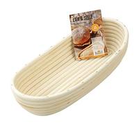 Birkmann 208988 Cestino da lievitazione, ad angoli, 28 x 13 cm, altezza: 6,2 cm