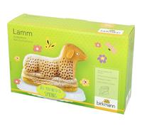 Birkmann 212022 - Stampo da forno in agnello, per circa 900 ml di impasto, coniglietto pasquale effetto 3D, acciaio al carbonio di alta qualità, rivestimento antiaderente, con ricetta, resistente alle