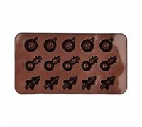 BIRKMANN CHOCOLATERIE STAMPO IN SILICONE PER CIOCCOLATINI NATALE 2 PZ