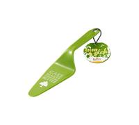 Birkmann Colour Kitchen 429796 - Paletta per torte in plastica, 26 x 6 cm, lavabile in lavastoviglie, colore: Verde