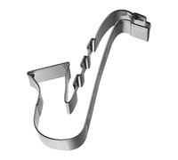 Birkmann Cookie Cutter Saxophone Cookie Cutter forma di biscotto in acciaio inossidabile 8 cm