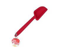 Birkmann - Cucchiaio per impasto, colore rosso, in silicone con anima in metallo, 29 cm