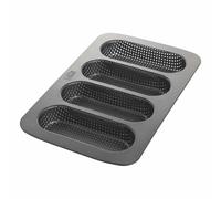 Birkmann Piastra Antiaderente Stampo da Forno, Acciaio, Grigio Scuro, 34,7 x 21,5 x 3,08 cm