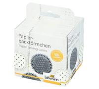 Birkmann - Pirottini di carta, 100 pezzi, colore: Grigio